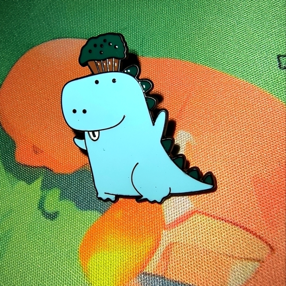 Cute Dinosaur Enamel Pin